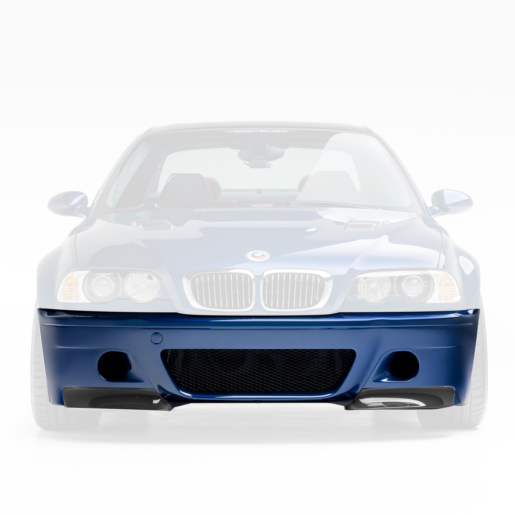 Vorsteiner BMV5610 V20 Aero Front Bumper With 2-Piece Splitter Carbon Fiber PP 1x1 Glossy