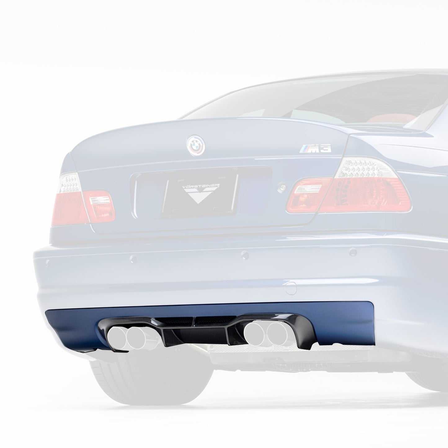 Vorsteiner BMV5650 V20 Aero Rear Diffuser Carbon Fiber PP 1x1 Glossy