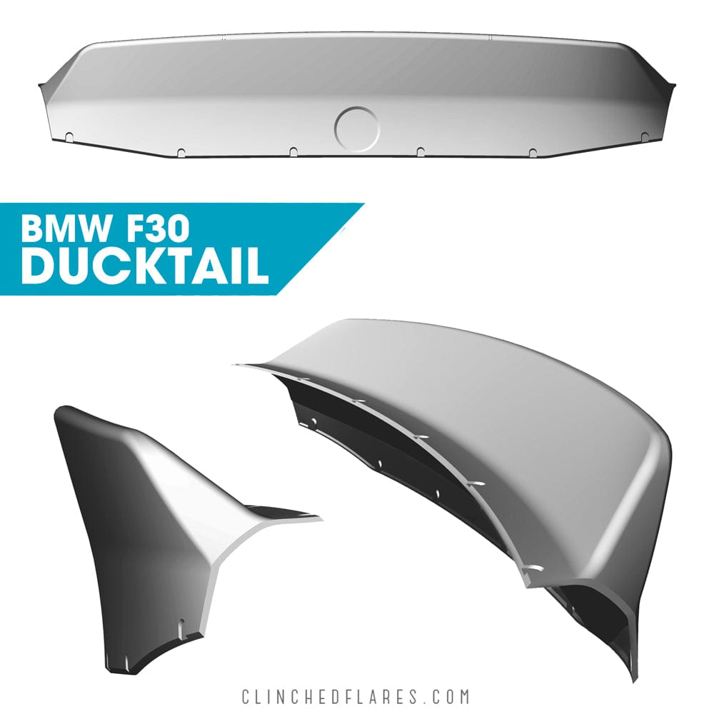 Clinched BMW 3-series F30 Ducktail Spoiler
