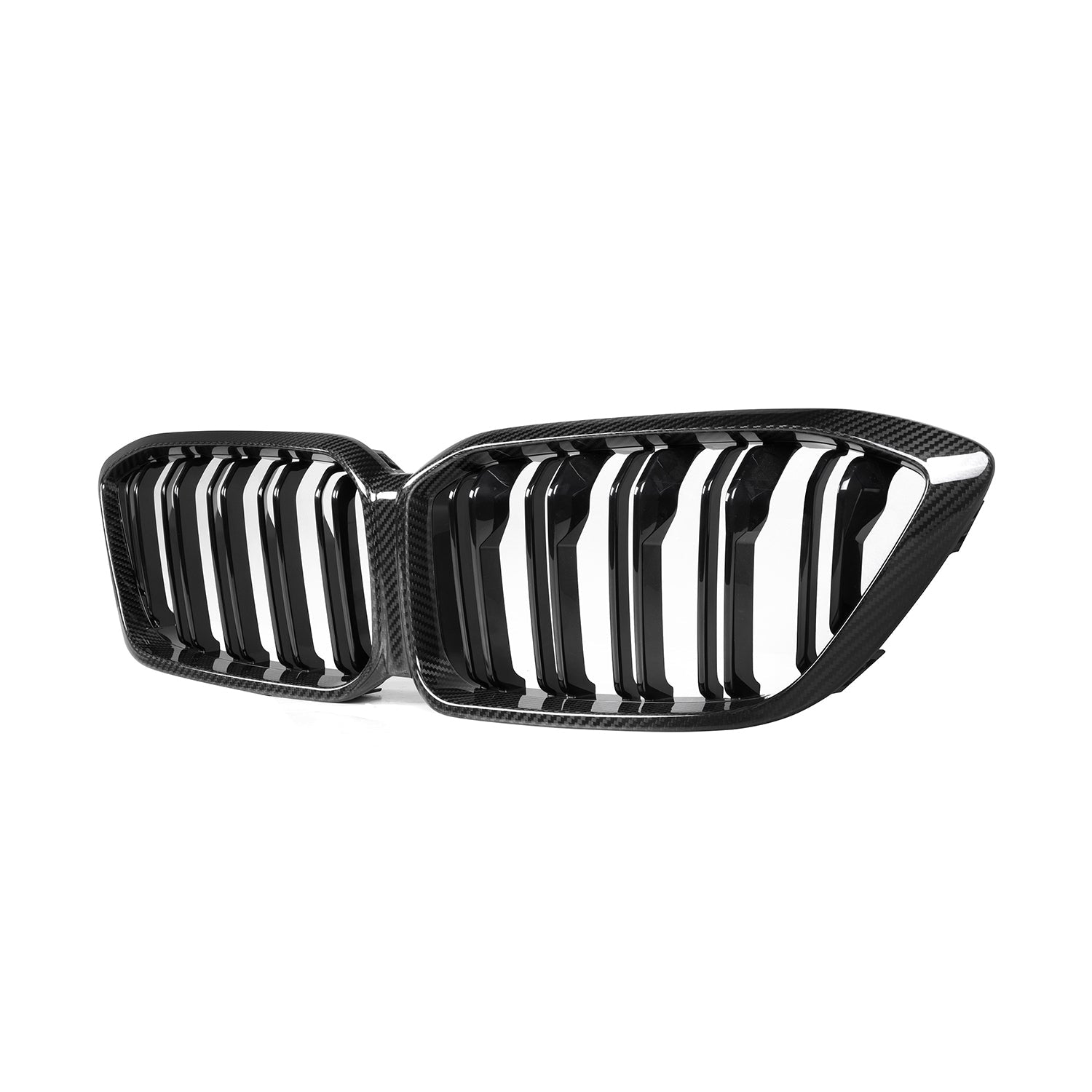 MHC BMW F87 M2 Competition Premium Front Grille In Pre Preg Carbon Fibre & Gloss Black (2018-2020)