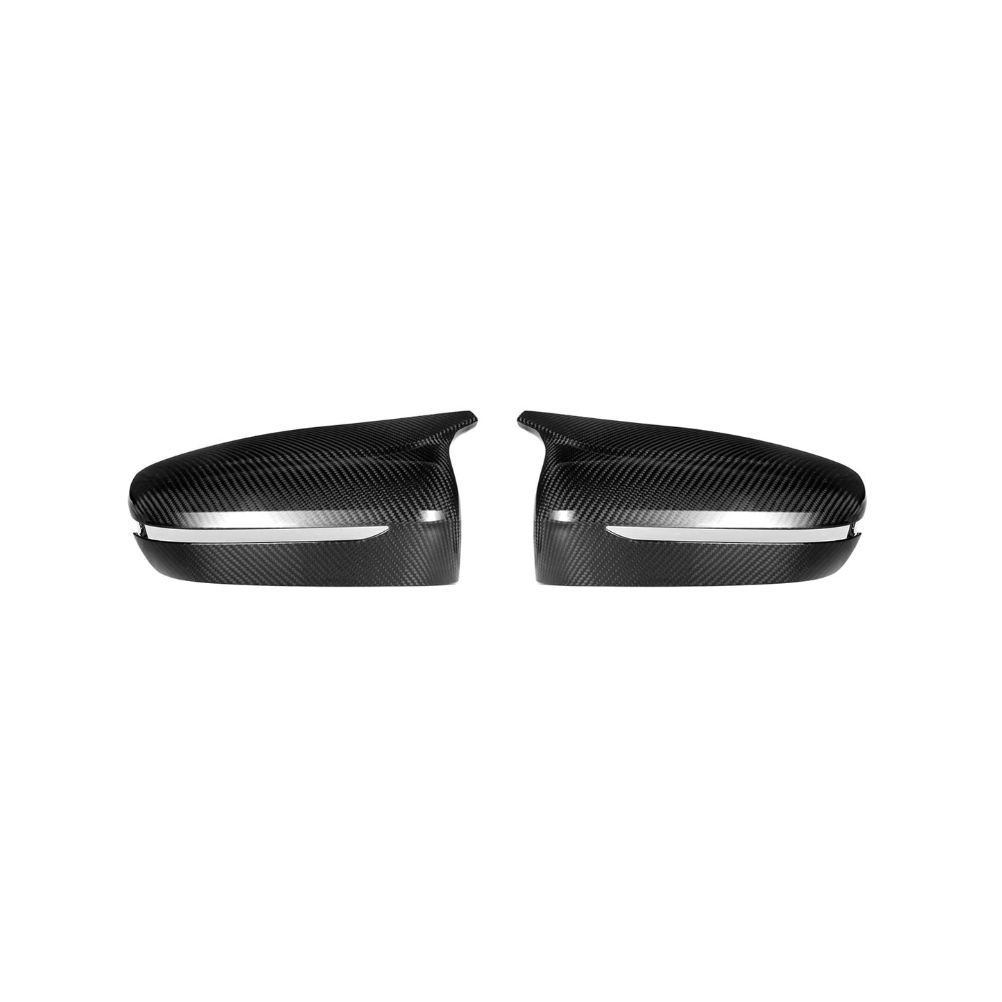 MHC BMW M5 F90 Wing Mirror Covers In Gloss Pre Preg Carbon Fibre (2018+ F90)