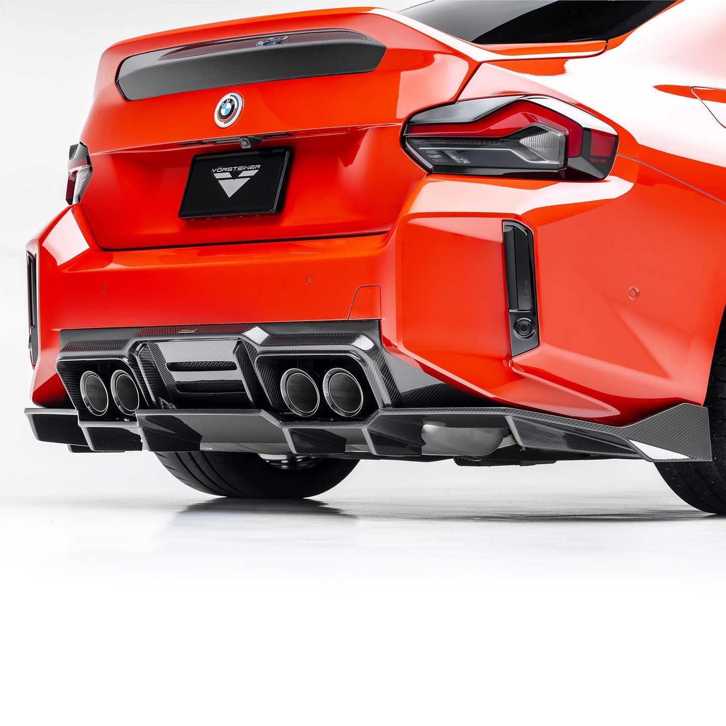 Vorsteiner BMV3250 BMW G8X M2 VRS Aero Diffuser with Under Floor Carbon fiber PP 2X2 Glossy