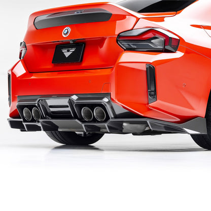 Vorsteiner BMV3250 BMW G8X M2 VRS Aero Diffuser with Under Floor Carbon fiber PP 2X2 Glossy