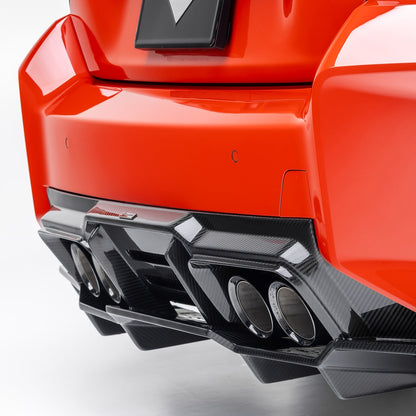 Vorsteiner BMV3250 BMW G8X M2 VRS Aero Diffuser with Under Floor Carbon fiber PP 2X2 Glossy
