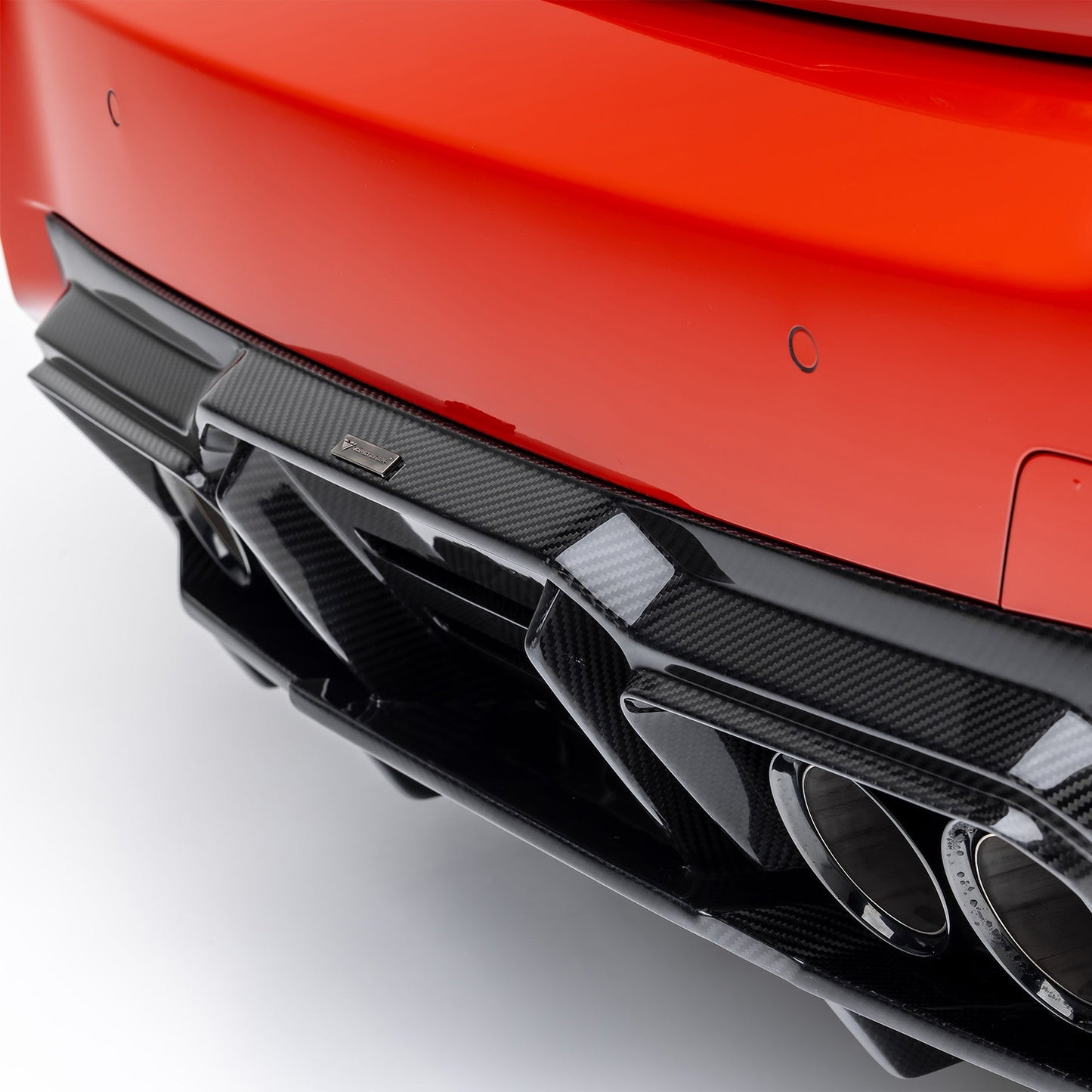 Vorsteiner BMV3250 BMW G8X M2 VRS Aero Diffuser with Under Floor Carbon fiber PP 2X2 Glossy