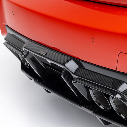 Vorsteiner BMV3250 BMW G8X M2 VRS Aero Diffuser with Under Floor Carbon fiber PP 2X2 Glossy