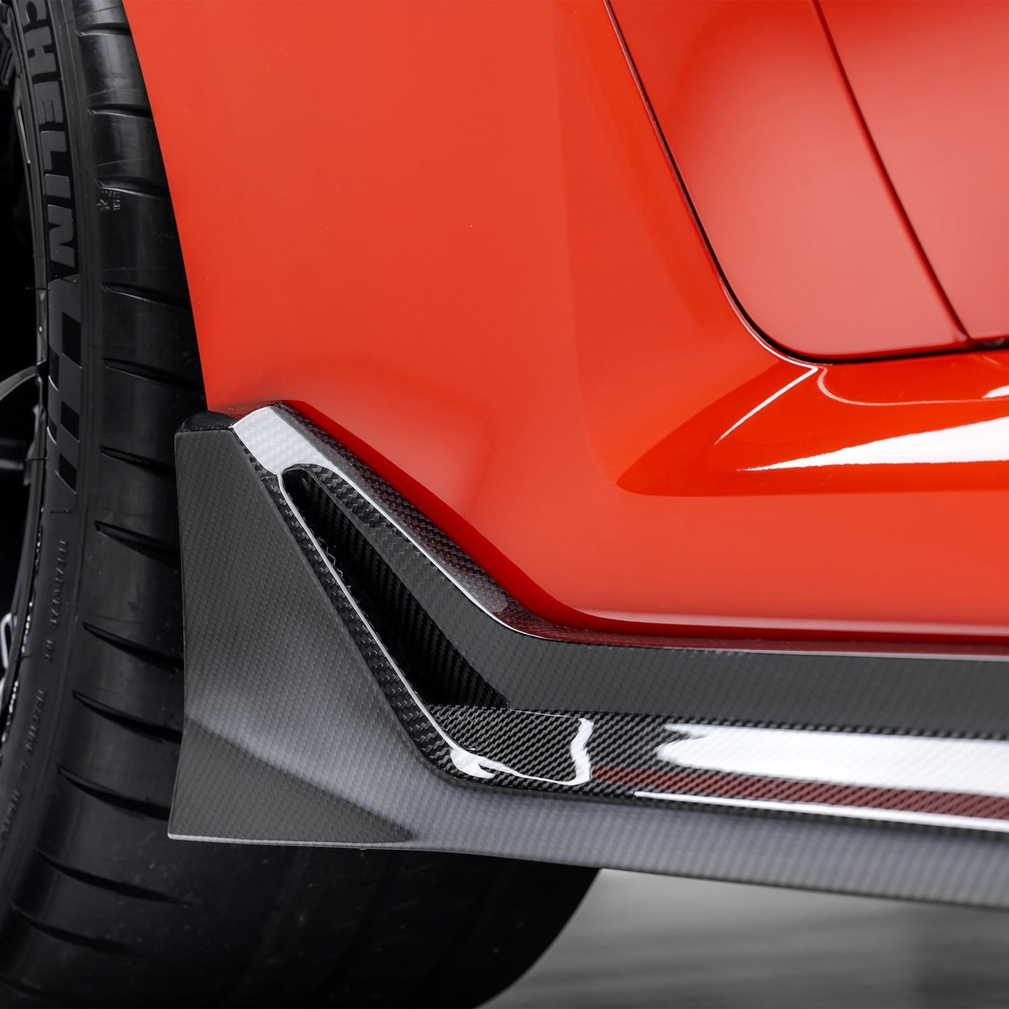 Vorsteiner BMV3293 BMW G8X M2 VRS Aero Vented Fenders with Side Skirts Carbon fiber PP 2X2 Glossy