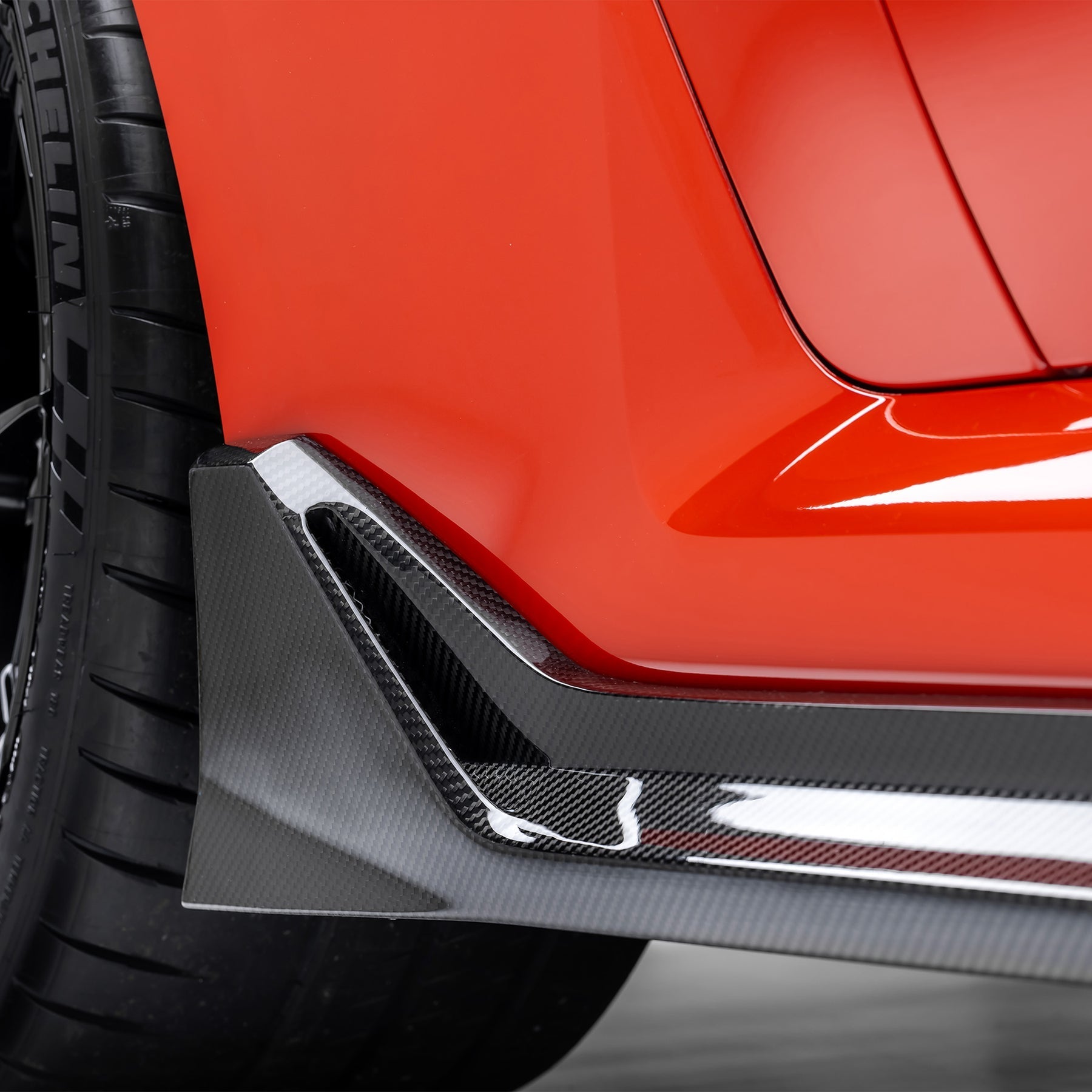 Vorsteiner BMV3293 BMW G8X M2 VRS Aero Vented Fenders with Side Skirts Carbon fiber PP 2X2 Glossy