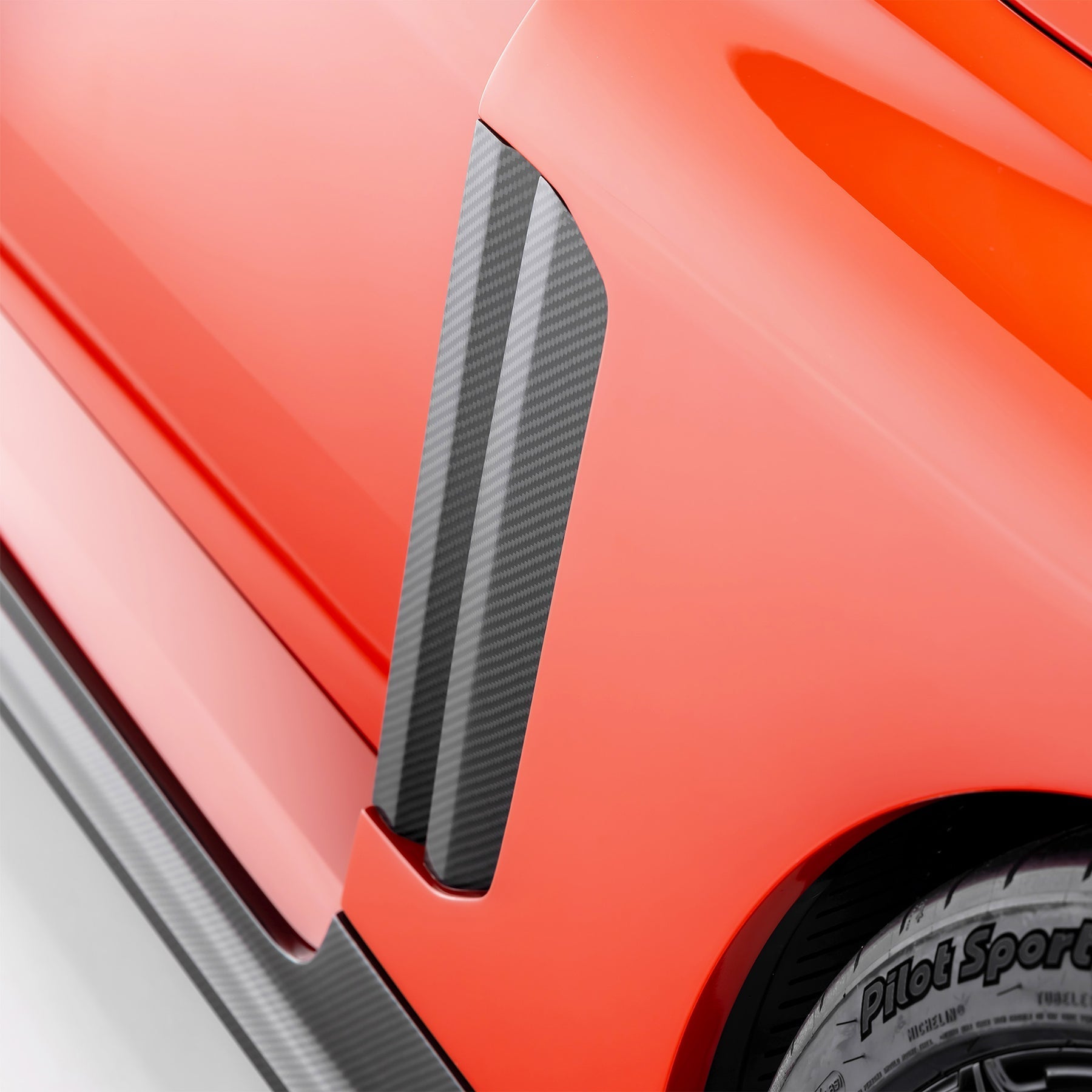 Vorsteiner BMV3293 BMW G8X M2 VRS Aero Vented Fenders with Side Skirts Carbon fiber PP 2X2 Glossy