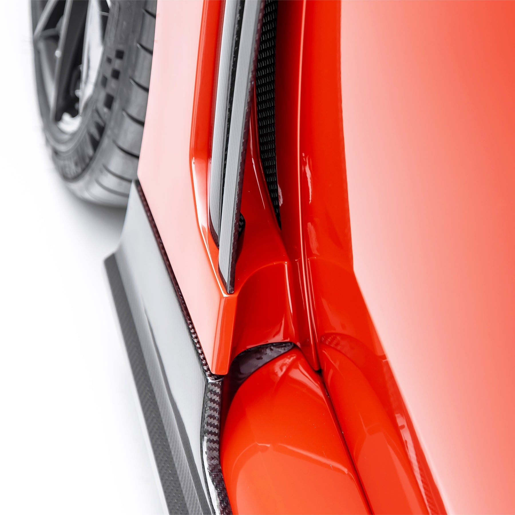 Vorsteiner BMV3293 BMW G8X M2 VRS Aero Vented Fenders with Side Skirts Carbon fiber PP 2X2 Glossy