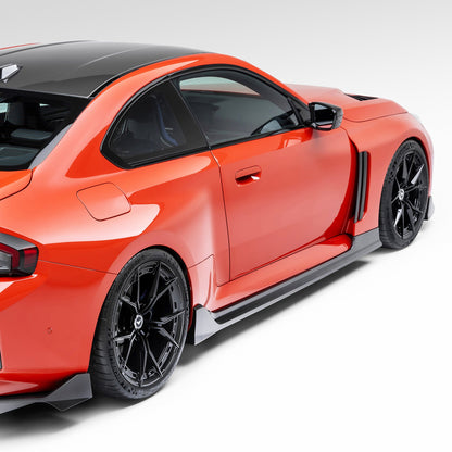 Vorsteiner BMV3293 BMW G8X M2 VRS Aero Vented Fenders with Side Skirts Carbon fiber PP 2X2 Glossy