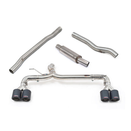 Cobra Exhaust BMW M135i (F40) Venom Quad Exit M3 Style Race Box Delete Cat Back Performance Exhaust