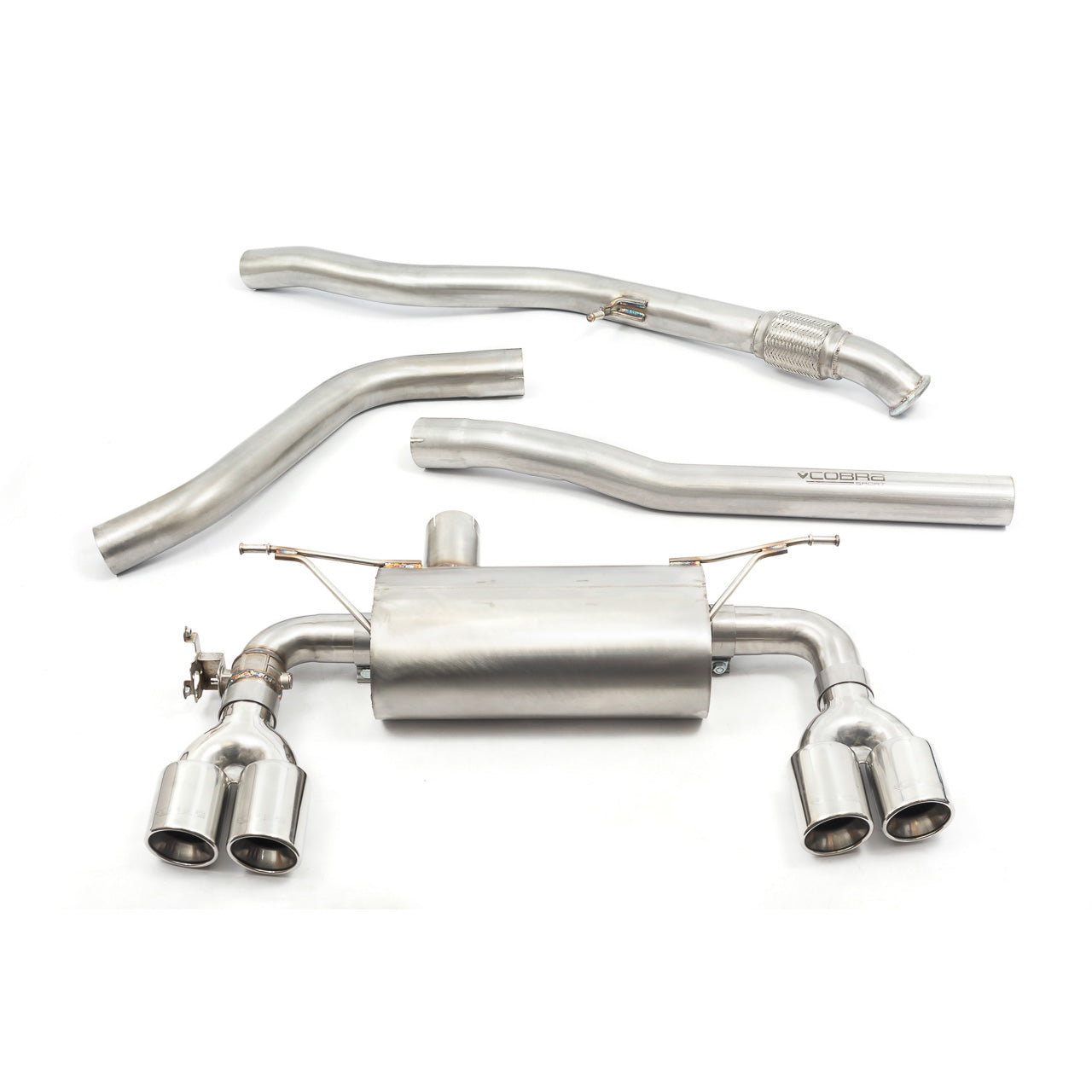 Cobra Exhaust BMW M2 (F87) Coupe 3" Valved Cat Back Performance Exhaust