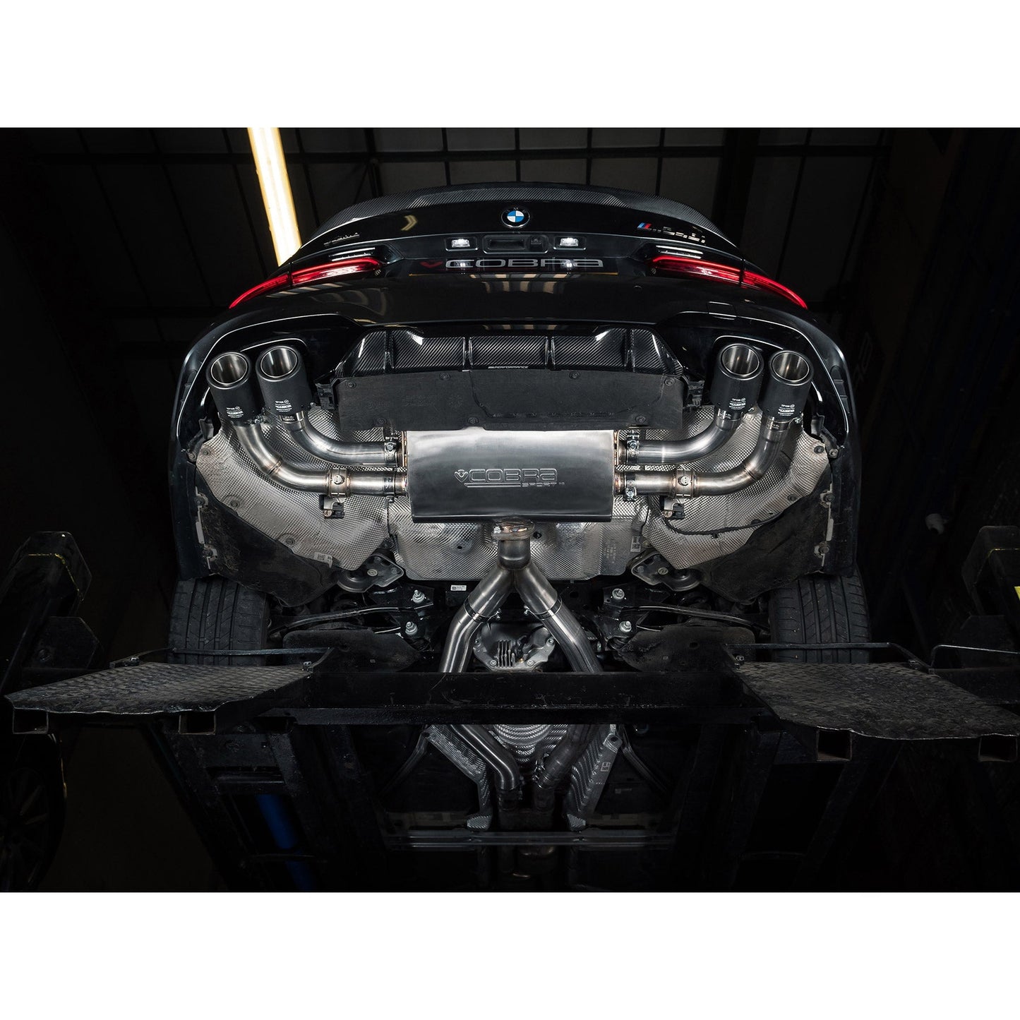 Cobra Exhaust BMW M340i (G20) (19+) (UK/EU) Valved Quad Exit GPF/PPF Back Performance Exhaust