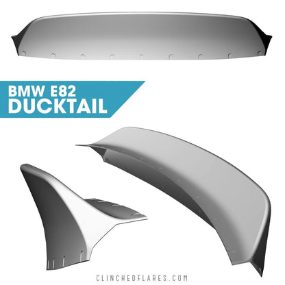 Clinched BMW 1-series E82 Ducktail Spoiler