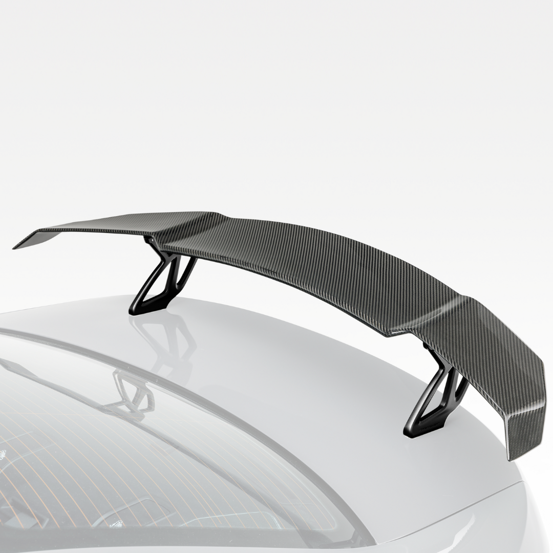 Vorsteiner BMV3375 BMW G8X M3 | M4 Carbon Fiber Aero Wing Blade with Matte Black Uprights