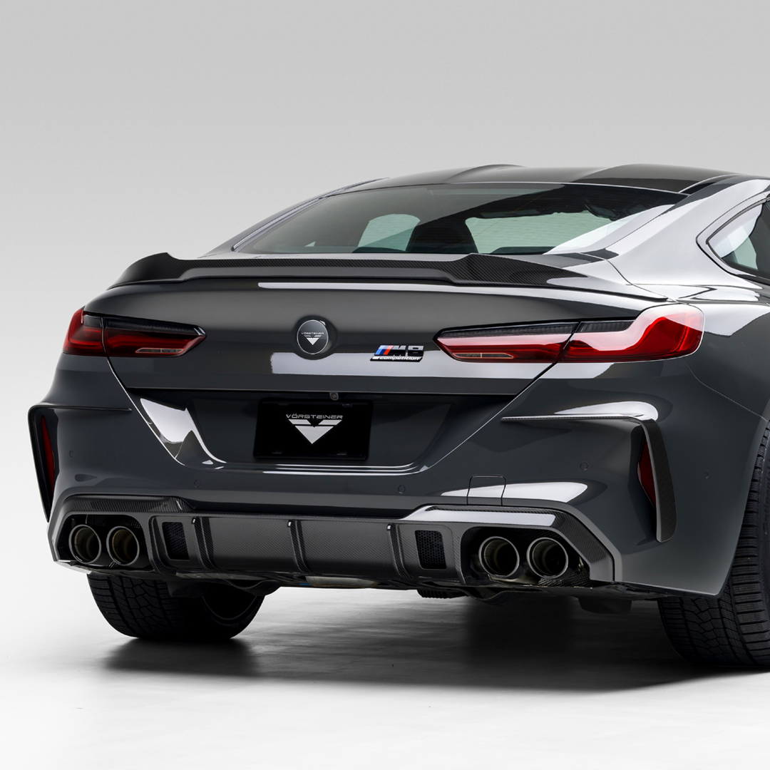Vorsteiner BMV8060 BMW F9X M8 VRS Aero Decklid Spoiler Carbon Fiber 2x2 Glossy