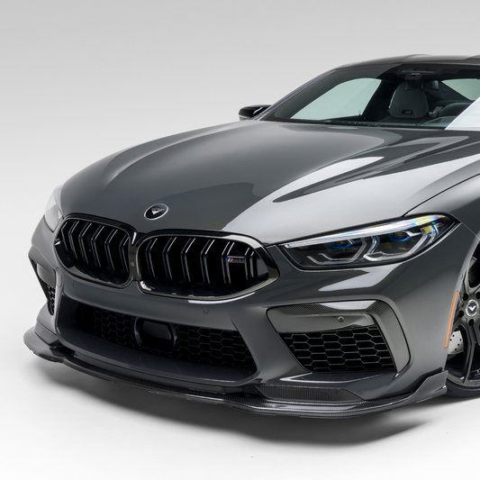 Vorsteiner BMV8020 BMW F9X M8 VRS Aero Front Spoiler Carbon Fiber PP 2x2 Glossy