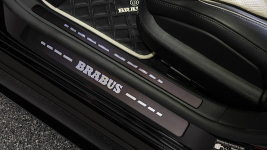 Genuine Brabus 464-350-00-RGB Mercedes-Benz Entrance Panel Set with LED-technology (Inc. G63 AMG, G550 & G500)