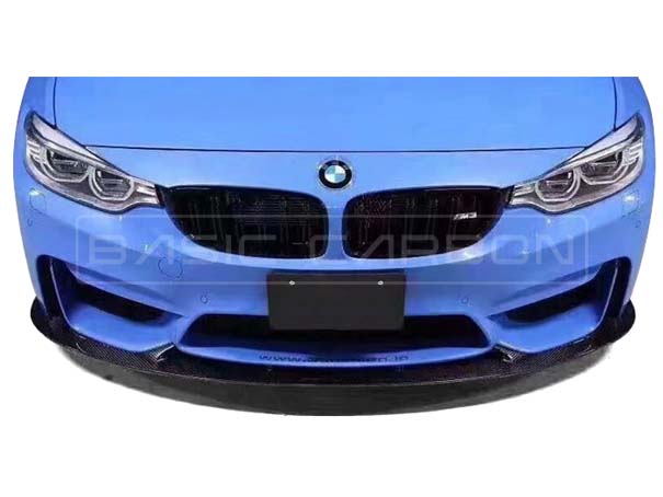 Basic Carbon BMW F80 F82 3D-Style Carbon Fibre Front Splitter (M3 & M4)