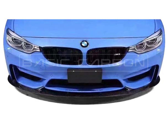 Basic Carbon BMW F80 F82 3D-Style Carbon Fibre Front Splitter (M3 & M4)