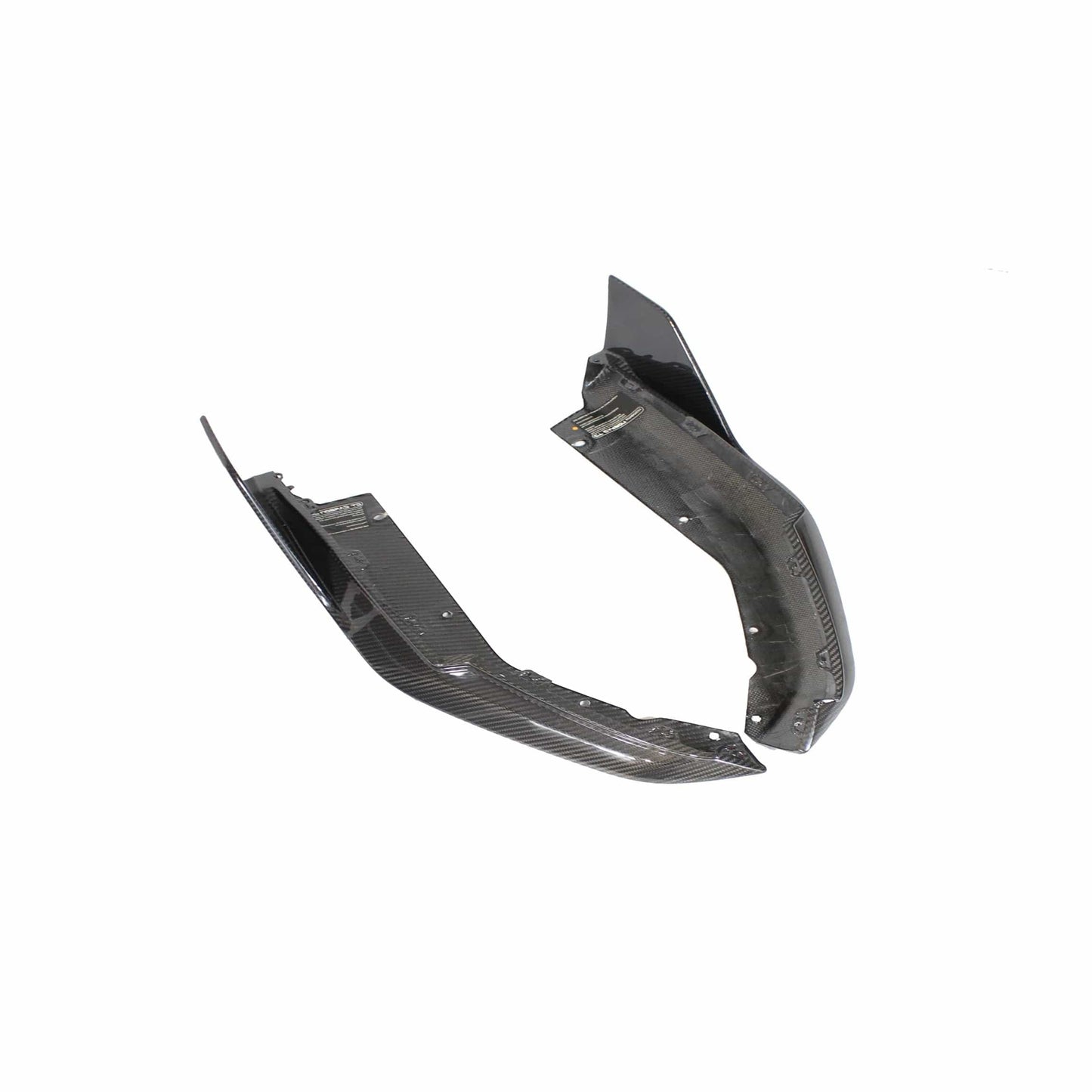 Basic Carbon BMW G80 M Performance Style Carbon Fibre Rear Bumper Winglets (M3 & M3 Competition)