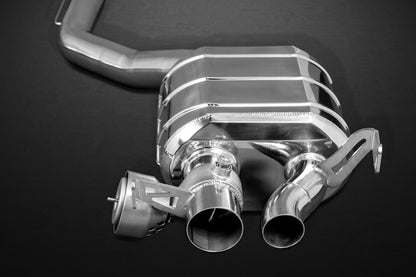 Capristo 02BE04103001 Bentley Continental GT W12 (Speed/SuperSport/GTC) Valved Exhaust with Mid-Pipes