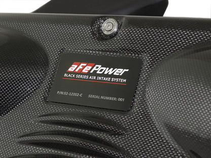 aFe Porsche Black Series Cold Air Intake System (911 Carrera 4/4S/S H6) ML Performance US