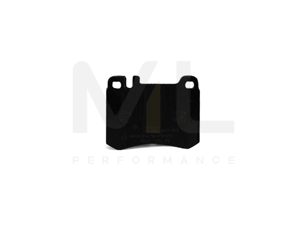 Bosch 0986460959 Brake Pad Set Suitable For Mercedes-Benz Sl Convertible (R107) With Anti-Squeak Plate, With Mounting Manual BP528 | ML Performance Car Parts