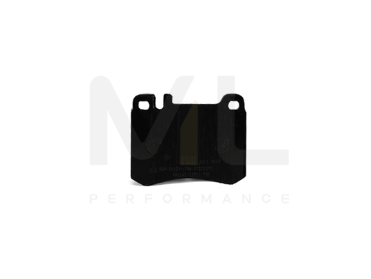 Bosch 0986460959 Brake Pad Set Suitable For Mercedes-Benz Sl Convertible (R107) With Anti-Squeak Plate, With Mounting Manual BP528 | ML Performance Car Parts