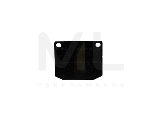Bosch 0986464020 Brake Pad Set With Mounting Manual BP647 | ML Performance Car Parts