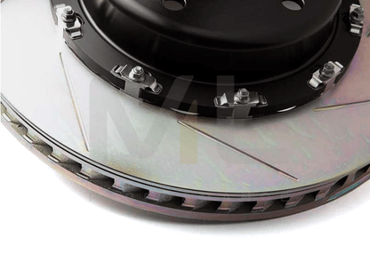 Brembo BMW F20 F22 F30 F32 F36 Front GT 6 Piston Slotted Street Big Brake Kit 355x32mm (Inc. M135i, M240i, 328i & 430i) - ML Performance UK 