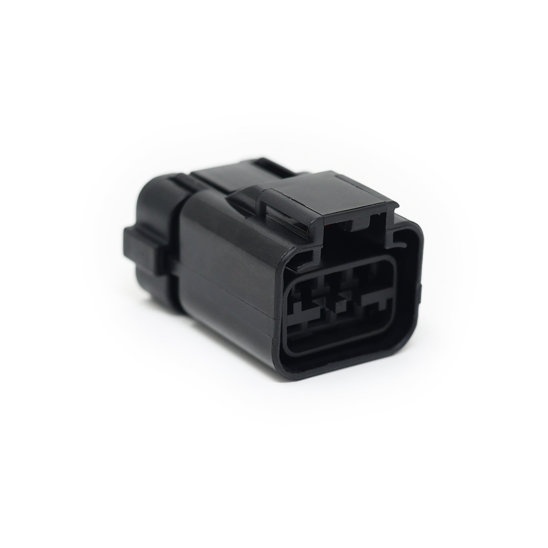 Precision Raceworks 6 Pin 90 Degree Bulkhead Connector