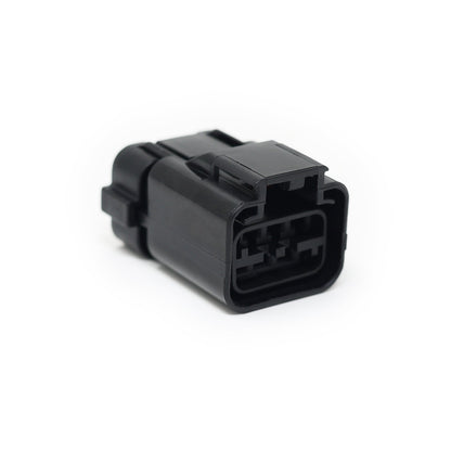 Precision Raceworks 6 Pin 90 Degree Bulkhead Connector