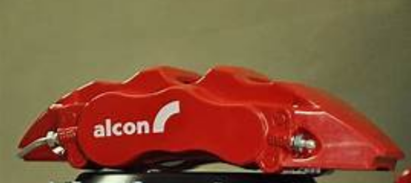 Alcon F97ZG02-23F7F-RED 365mm Front Brake Kit: Evo X - RED Callipers Kit
