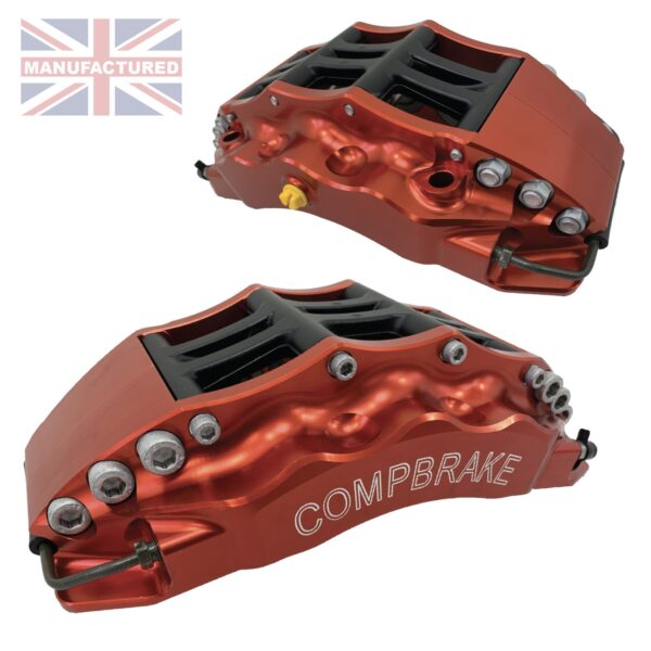 Compbrake CMB-PR8-RD Pro Race 8 Calipers 6 Pot Red (Pair)