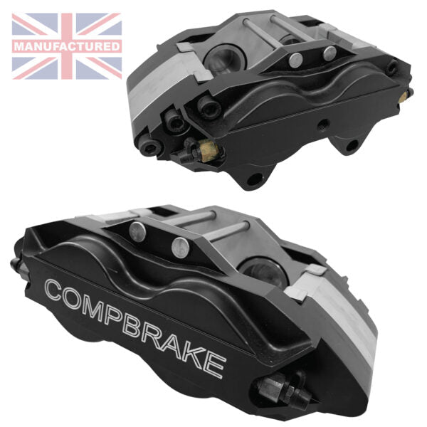 Compbrake CMB0056 Pro Race 1 Calipers 4 Pot Black (Pair)