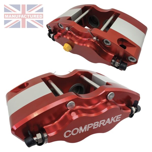 Compbrake CMB0059-R B4 Pro Race 4 Calipers 4 Pot Red (Pair)