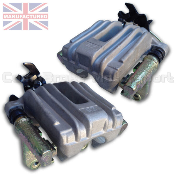 Compbrake CMB0061 Comp-R2 Rear Calipers With Built-In Handbrake (Pair) Gold Silver
