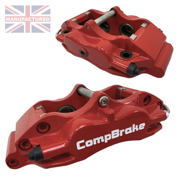 Compbrake CMB0062-R Pro Race 5 Calipers 4 Pot Red (Pair)