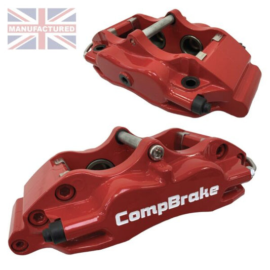Compbrake CMB0062-R Pro Race 5 Calipers 4 Pot Red (Pair)