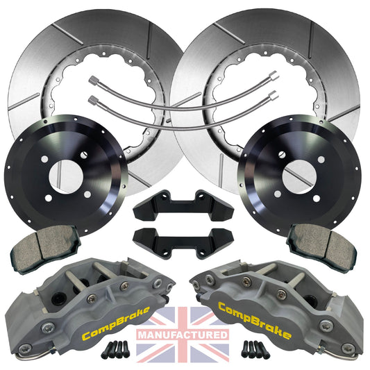 Compbrake CMB-C2-PR9 Citroen C2 18" Front Brake Kit 6 Pot Calipers - Pro Race 9