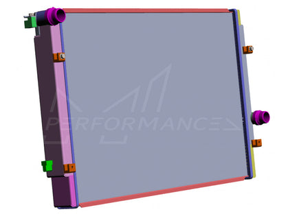 CSF Audi VAG MQB All-Aluminium Triple Pass Water Radiator