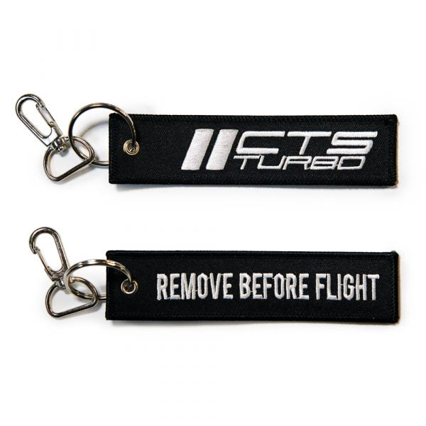 CTS Turbo CTS-TAG-FLIGHT-BLK Flight Tag "Remove Before Flight" Black | ML Performance Car Parts