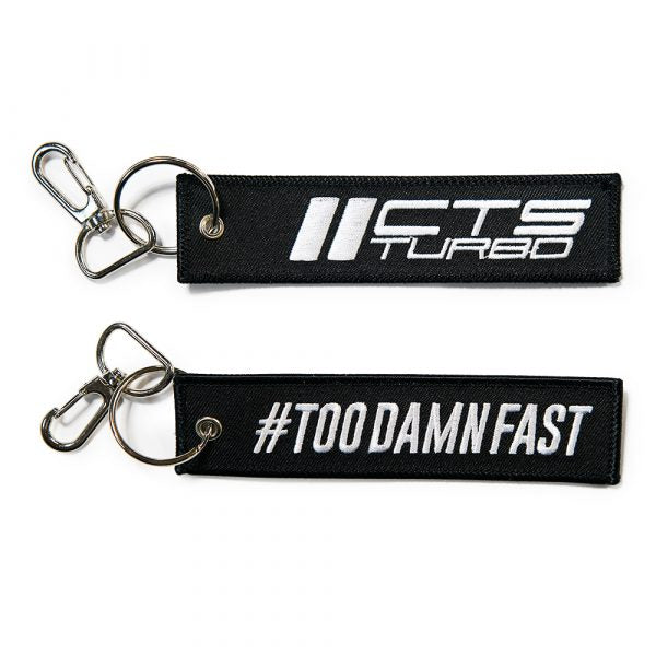 CTS Turbo CTS-TAG-FAST-BLK Flight Tag "#TOODAMNFAST" Black | ML Performance Car Parts