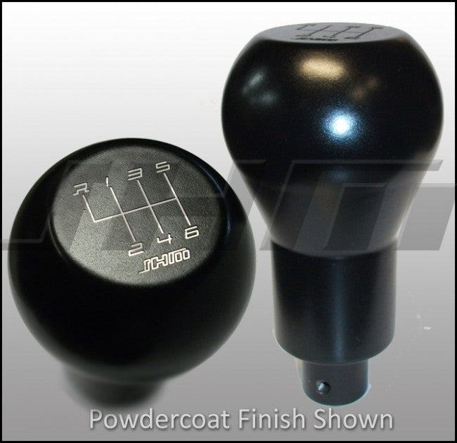 JHM Weighted Stainless Steel Shift Knob (Stainless Steel 5-speed Knurled Clamp on Style) for Audi-VW B6