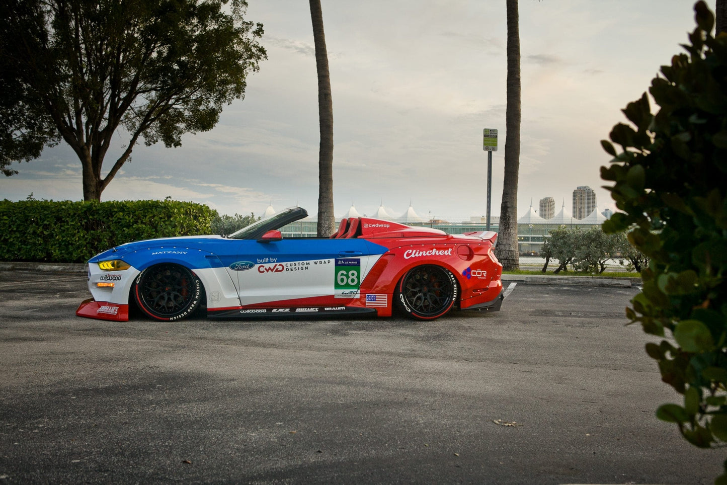 Clinched S550 2015+ Ford Mustang Spider Top