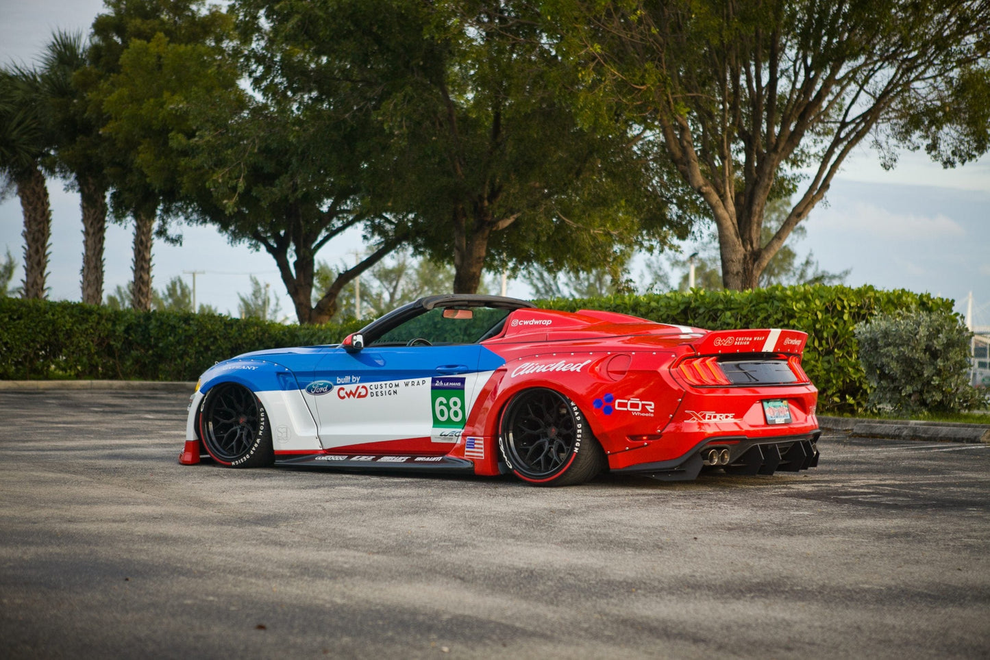 Clinched S550 2015+ Ford Mustang Spider Top