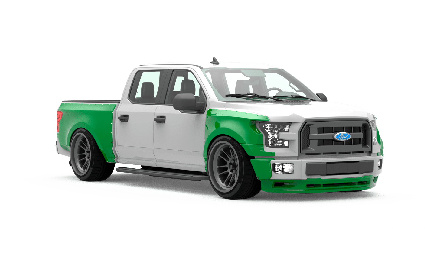 Clinched Ford F-150 (5.5 bed) 2017-2020 Widebody Kit