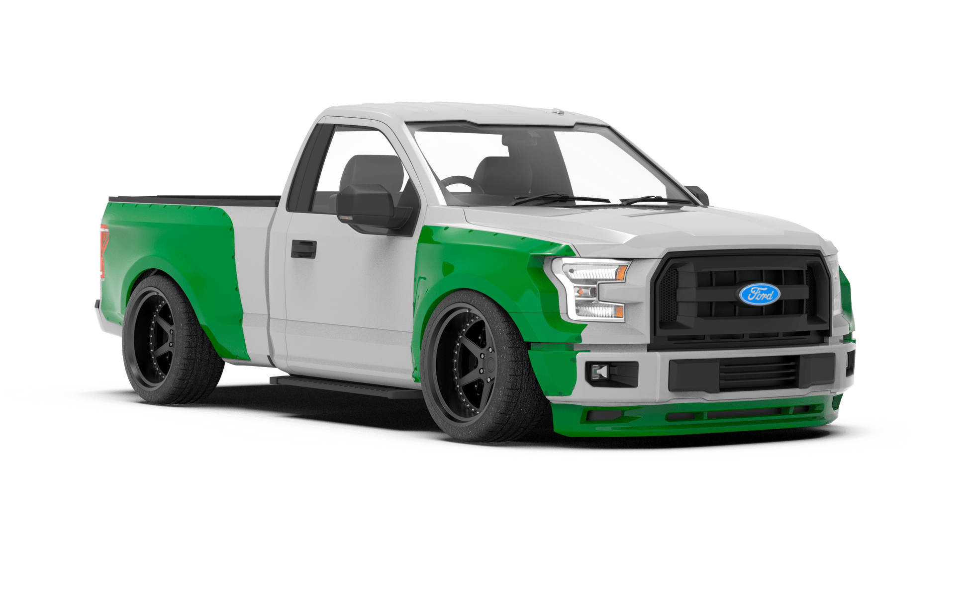 Clinched Ford F-150 (6.5 bed) Widebody Kit